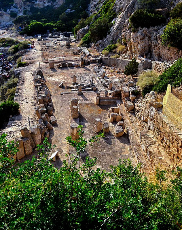 Ο ναός της Ήρας από ψηλά